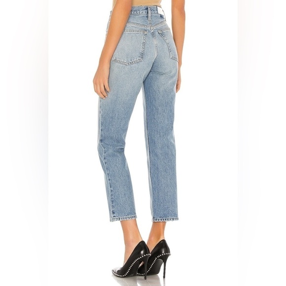 RE/DONE 70S HIGH  RISE STOVE PIPE STRAIGHT LEG JEANS 28 - Picture 3 of 11